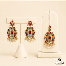 Earrings & Maang Tikka Set