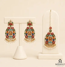 Earrings & Maang Tikka Set