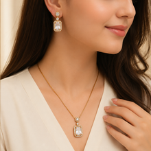 Royal Zircon Pendant Set