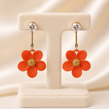 Drop Flower Earrings