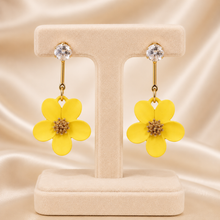 Drop Flower Earrings