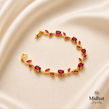 Tulip Zircon Bracelet