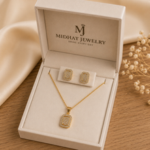 Luna Zircon Pendant Set