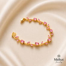 Tulip Zircon Bracelet