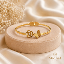 Golden Butterfly Charm Bracelet