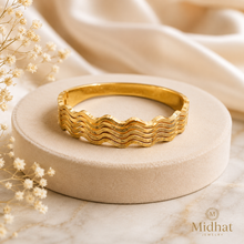 Elegant Woven Stainless Steel Bracelet