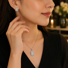 Luna Zircon Pendant Set
