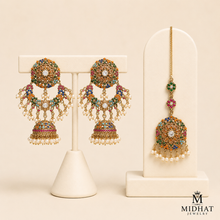Earrings & Maang Tikka Set