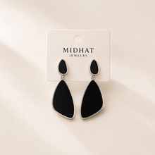 Noir Drop Earrings