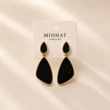 Noir Drop Earrings