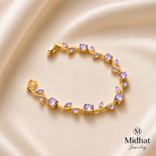 Tulip Zircon Bracelet