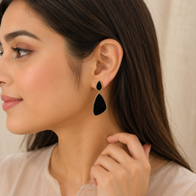 Noir Drop Earrings