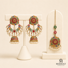 Earrings & Maang Tikka Set