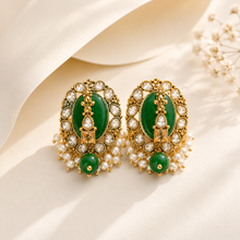 Celeste Pearl Zircon Earrings
